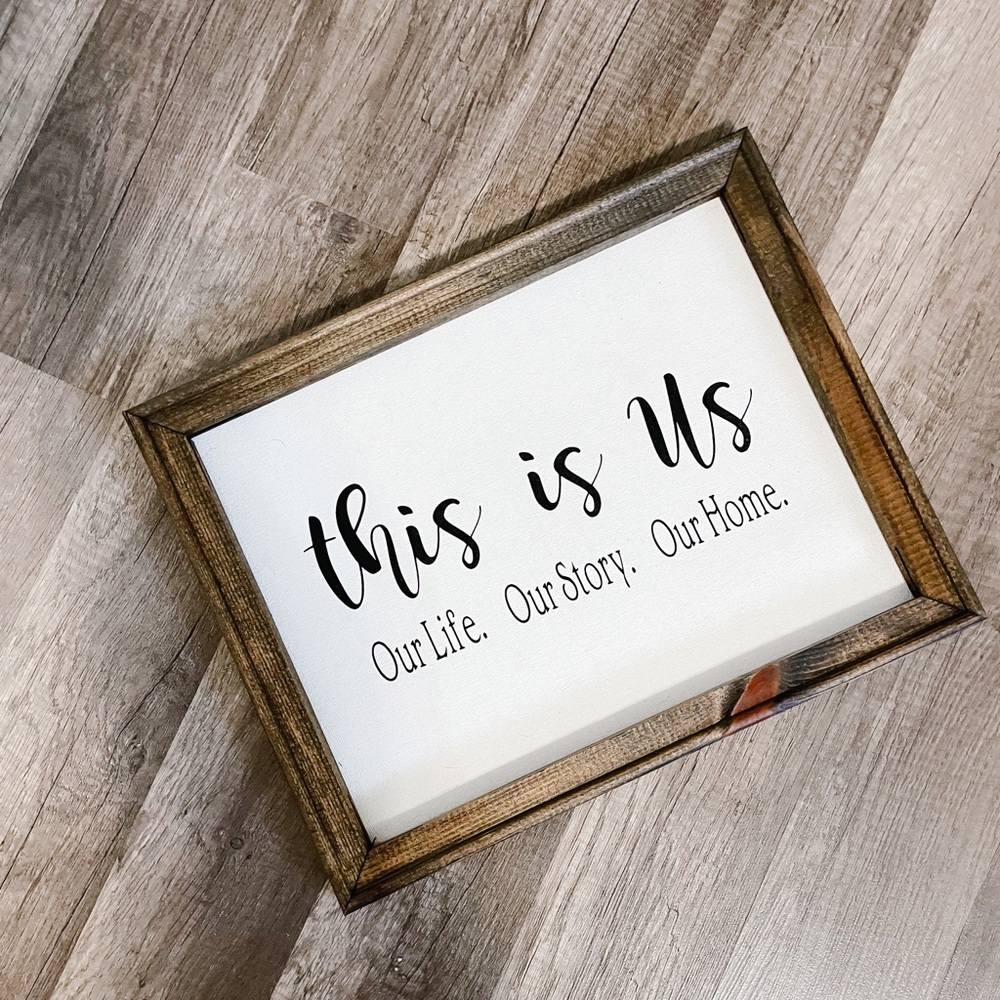 This Is Us Wall Decor